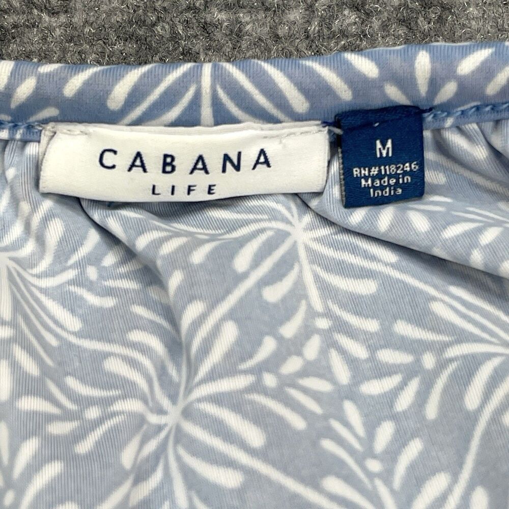 Cabana Life Tassel Tunic Dress Womens Medium Embroidered UPF 50 - Picture 7 of 13